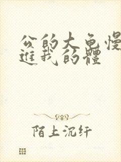 公的大龟慢慢挺进我的体