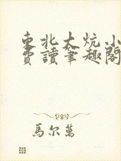 东北大炕小说免费读笔趣阁