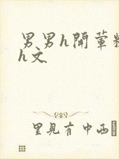 男男h开荤粗肉h文