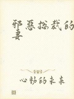 邪恶总裁的娇宠妻