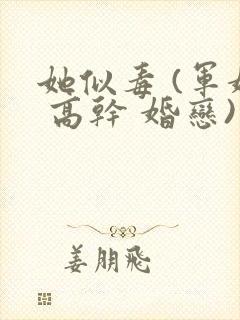 她似毒 (军婚 高干 婚恋)完结