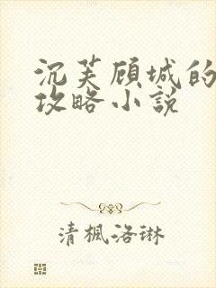 沉芙顾城的优质攻略小说