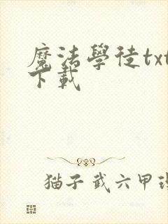 魔法学徒txt下载