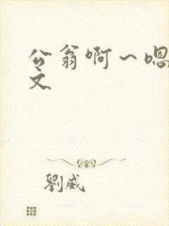 公翁啊～嗯啊h文