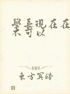 学长现在在上课不可以