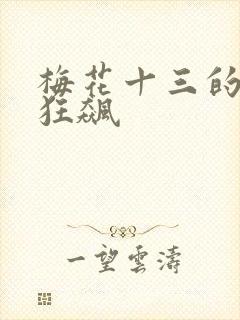 梅花十三的乳液狂飙