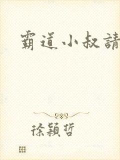 霸道小叔请轻撩