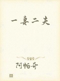 一妻二夫