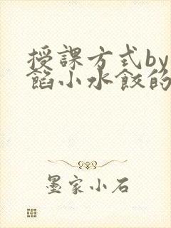 授课方式by肉馅小水饺的作者