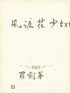 风流花少txt