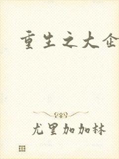 重生之大企业家