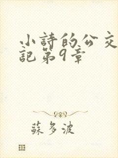 小诗的公交车日记第9章