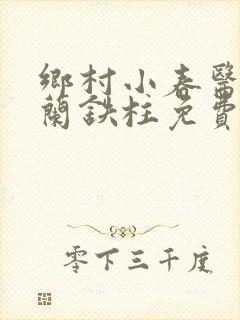 乡村小春医王淑兰铁柱免费阅读全文