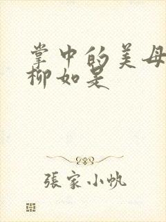 掌中的美母版主柳如是