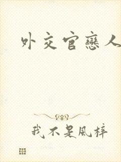 外交官恋人小说