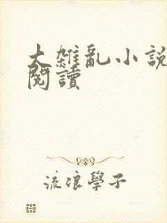 大杂乱小说目录阅读