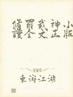 修罗武神小说阅读全文正版