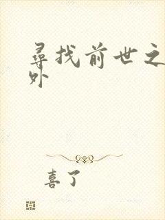寻找前世之旅番外