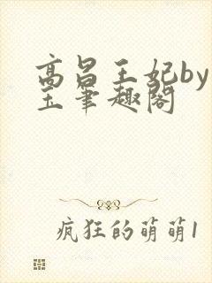 高昌王妃by黛玉笔趣阁