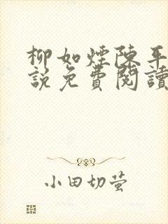 柳如烟陈平安小说免费阅读全文