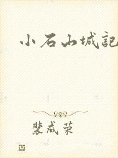 小石山城记