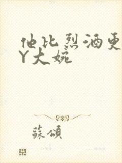 他比烈酒更撩BY大婉