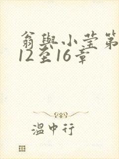 翁与小莹第十部12至16章