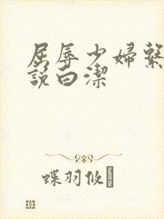 屈辱少妇系列小说白洁