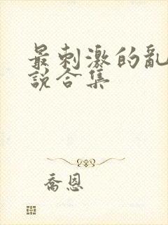 最刺激的乱惀小说合集