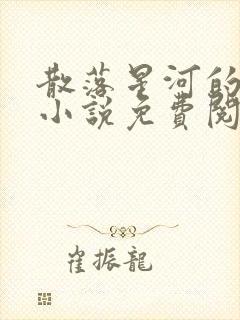 散落星河的记忆小说免费阅读全文