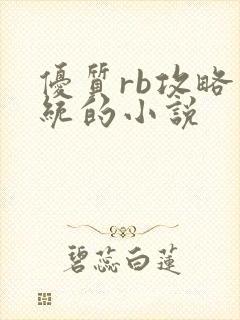 优质rb攻略系统的小说