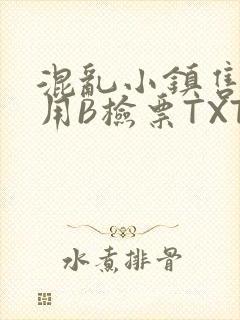 混乱小镇售票员用B检票TXT