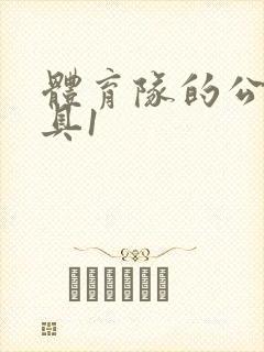 体育队的公用玩具1