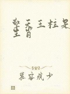 擎天玉柱是什么生肖