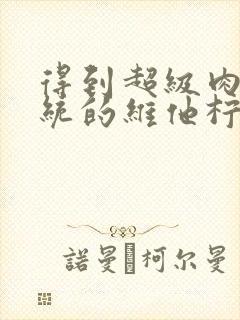 得到超级肉禽系统的维他柠檬茶