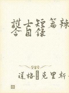 护士短篇辣文集合目录