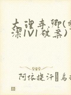 大理寺.卿(双洁1V1破案)