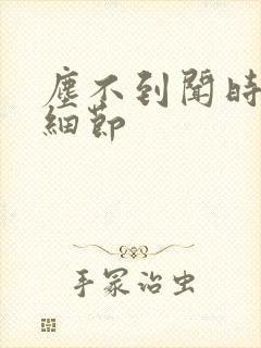 尘不到闻时顶腰细节