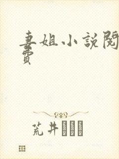 妻姐小说阅读免费