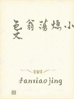 色翁荡熄小说全文