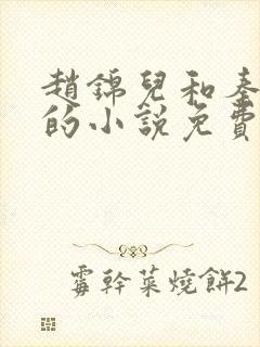 赵锦儿和秦慕修的小说免费阅读全文