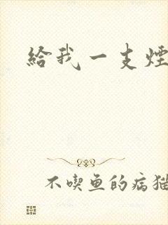 给我一支烟小说