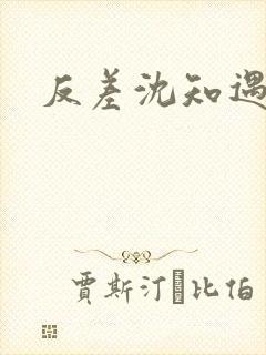 反差沈知遇晏应