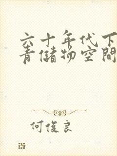 六十年代下乡知青储物空间