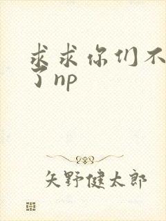 求求你们不要做了np