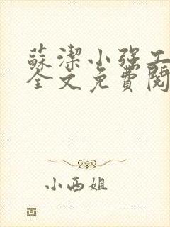 苏洁小强工地情全文免费阅读