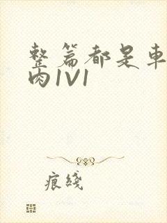 整篇都是车的多肉1V1