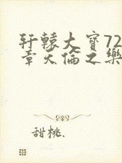 轩辕大宝720章天伦之乐