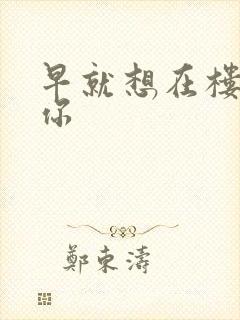 早就想在楼梯要你