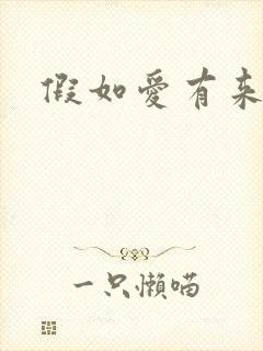 假如爱有来生